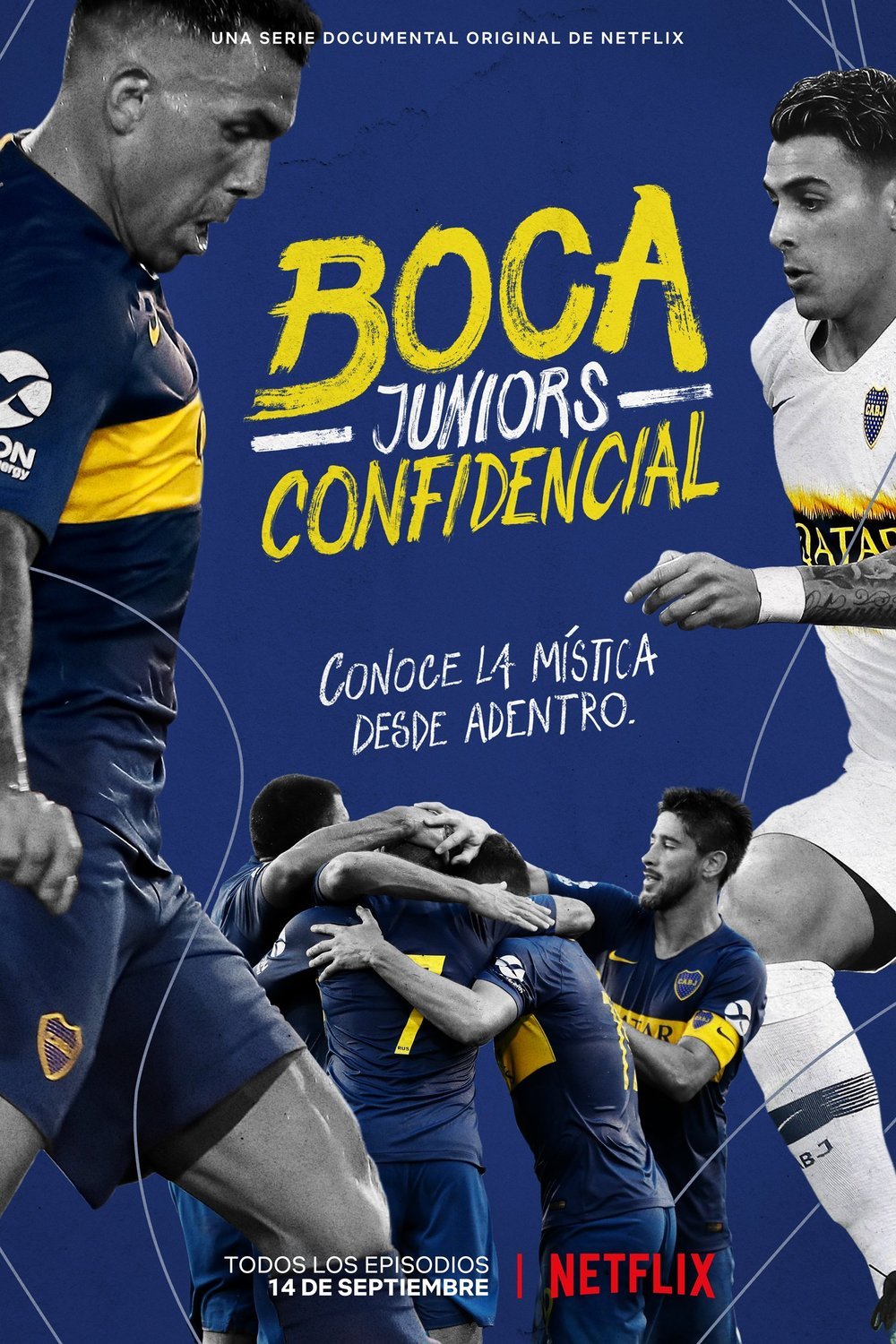 L'affiche originale du film Boca Juniors Confidencial en espagnol