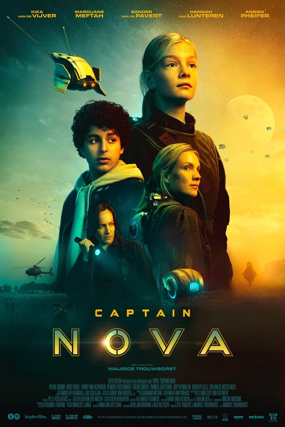 Dutch poster of the movie Captain Nova