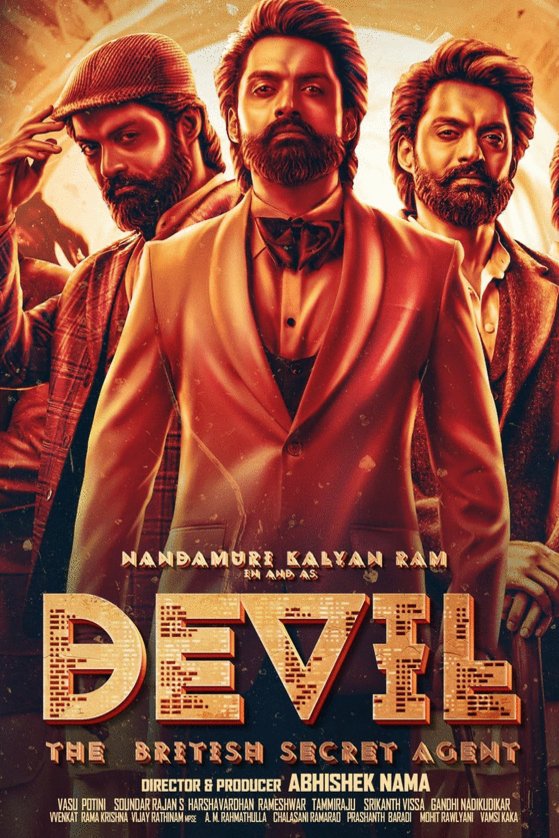 Telugu poster of the movie Devil: The British Secret Agent