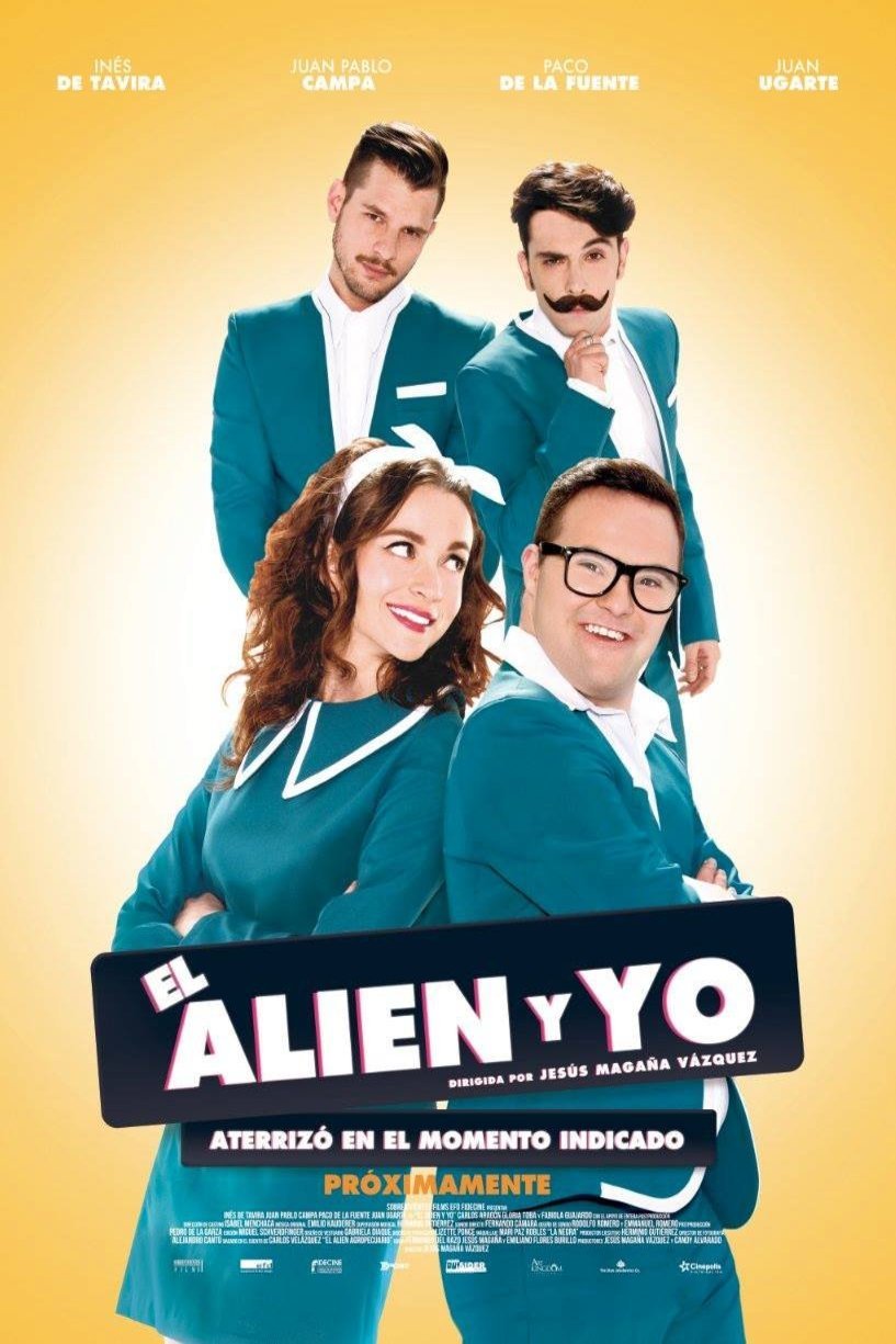 Spanish poster of the movie Me and the Alien