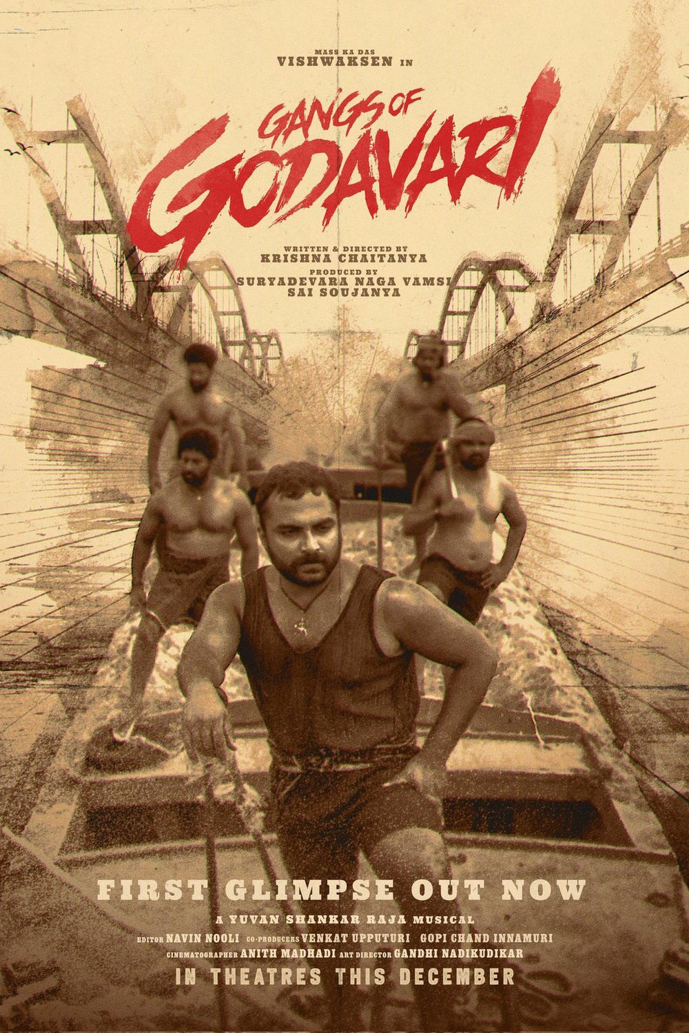 Telugu poster of the movie Gangs of Godavari