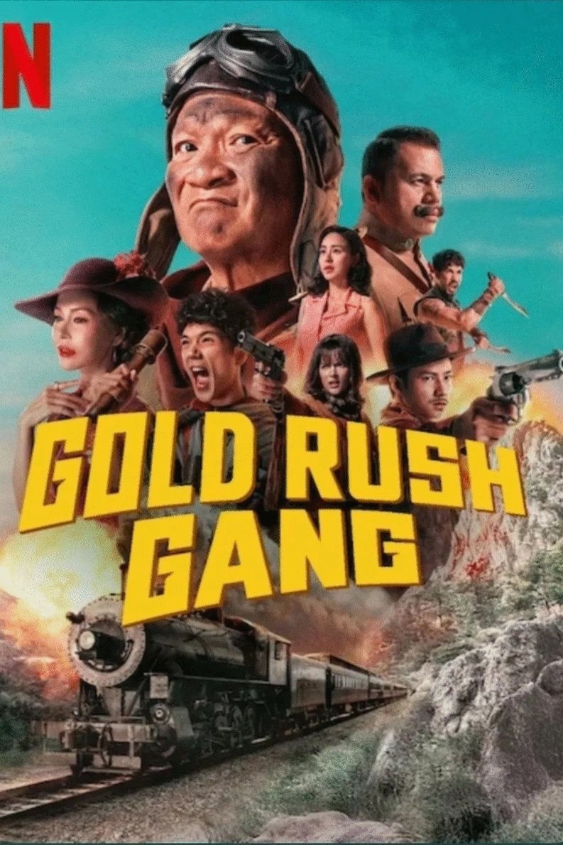 L'affiche du film Gold Rush Gang [2025]