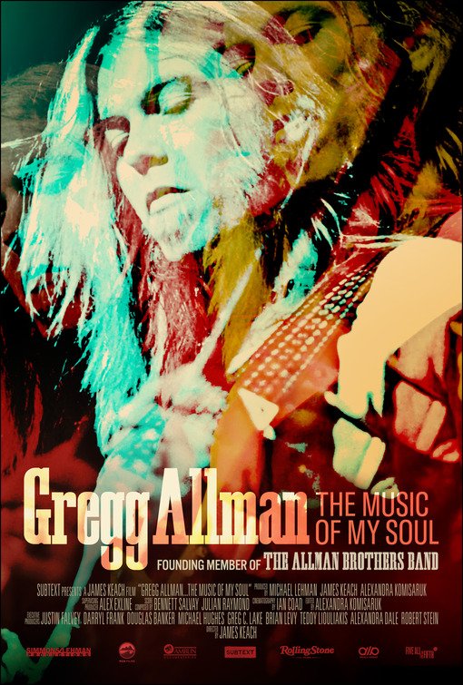 L'affiche du film Gregg Allman: The Music of My Soul [2026]
