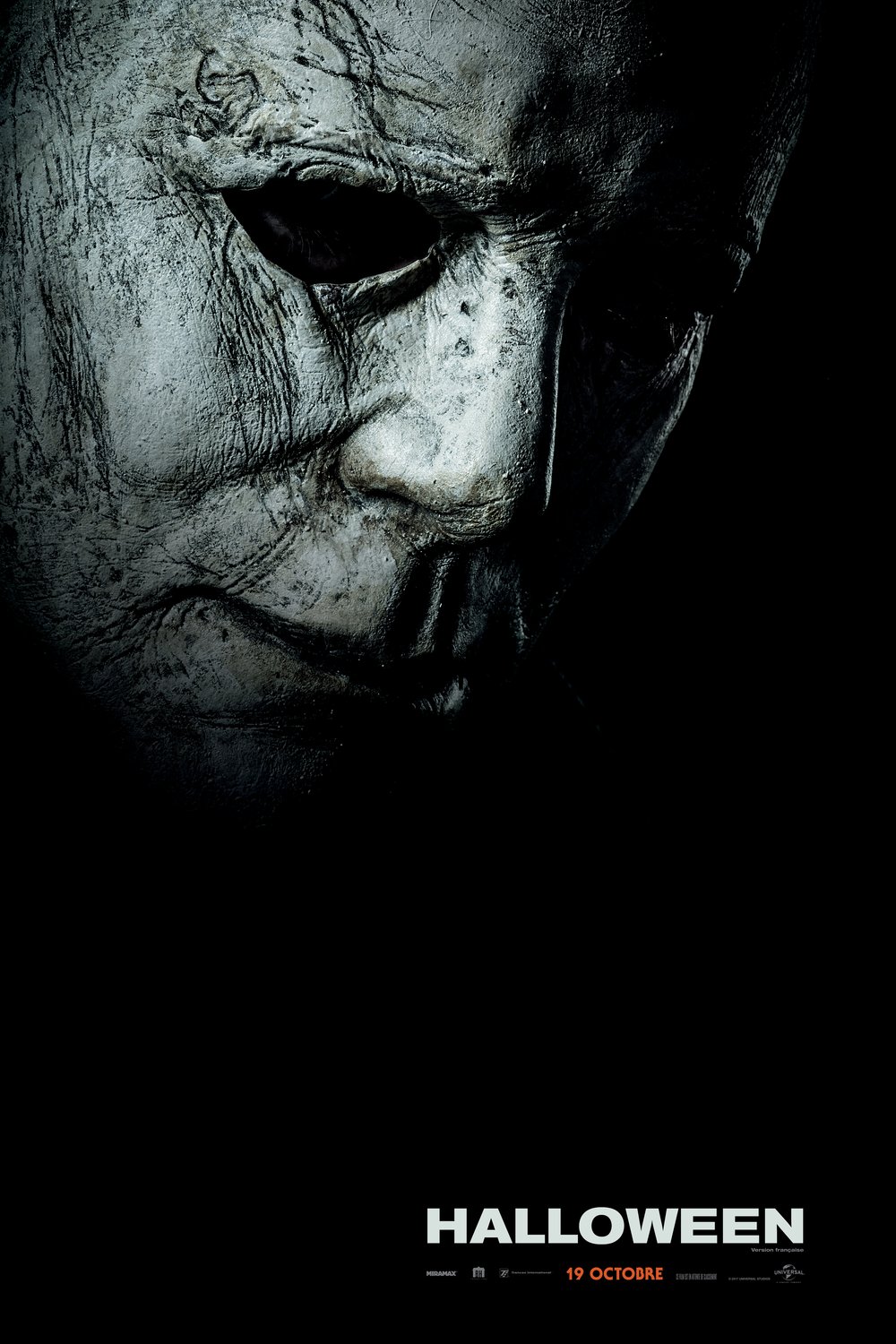 L'affiche du film Halloween v.f.