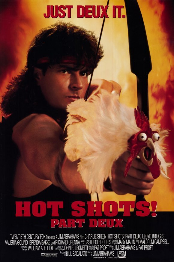 L'affiche du film Hot Shots! Part Deux