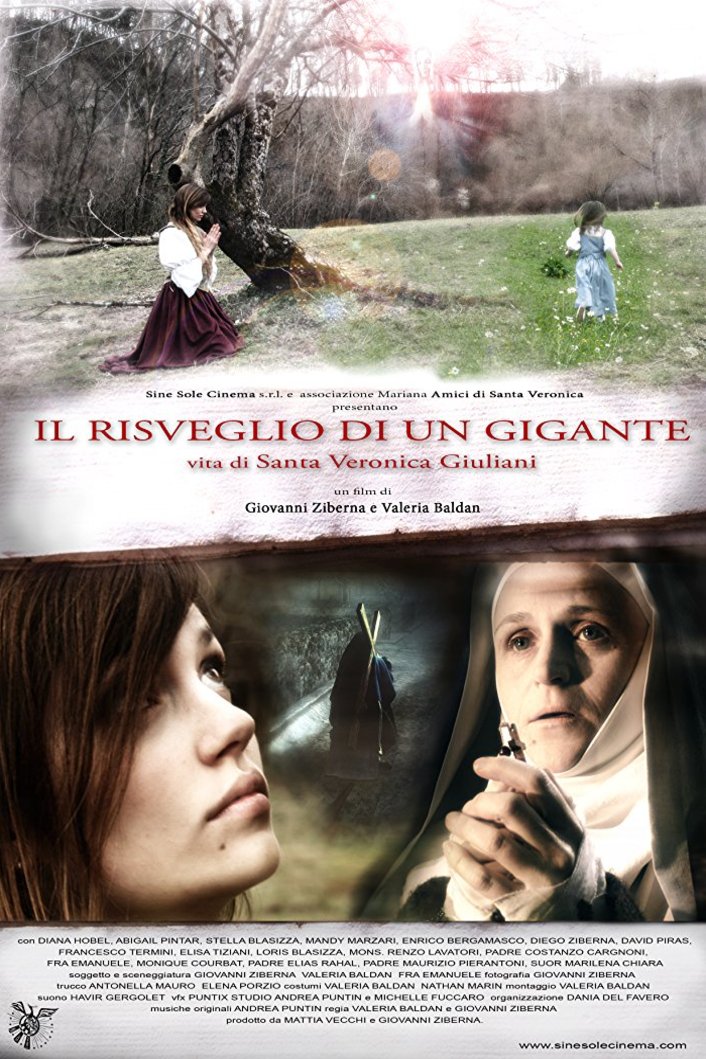 Italian poster of the movie The Awakening of a giant: Life of Saint Veronica Giuliani