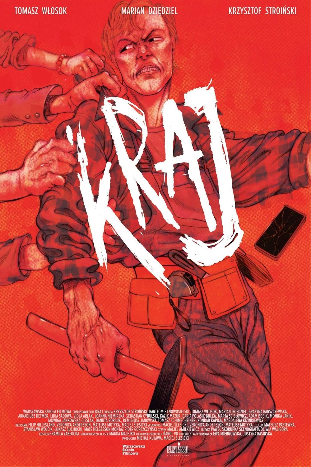 L'affiche originale du film Kraj en polonais