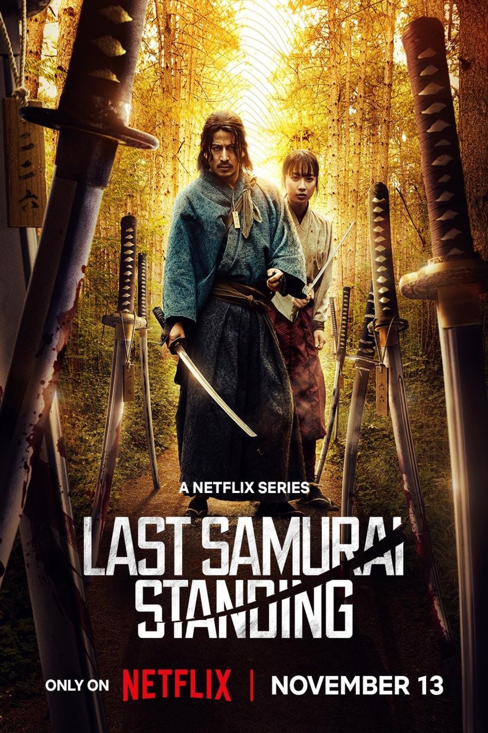 L'affiche du film Last Samurai Standing [2025]
