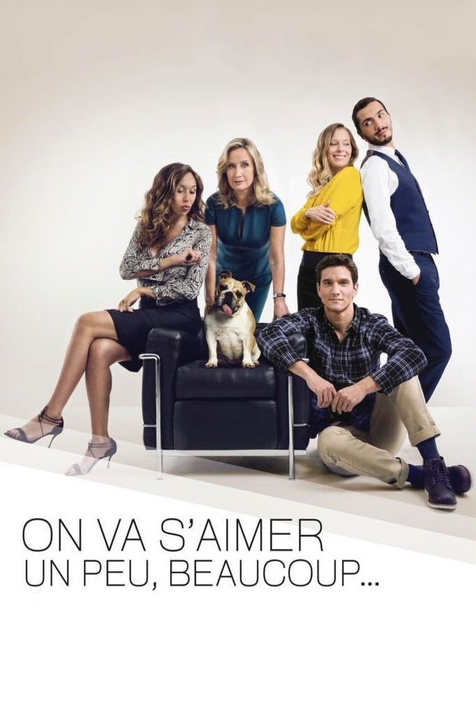 L'affiche du film On va s'aimer un peu, beaucoup