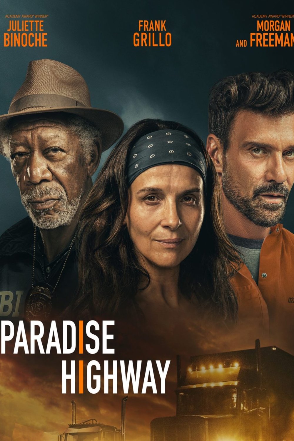L'affiche du film Paradise Highway [2022]