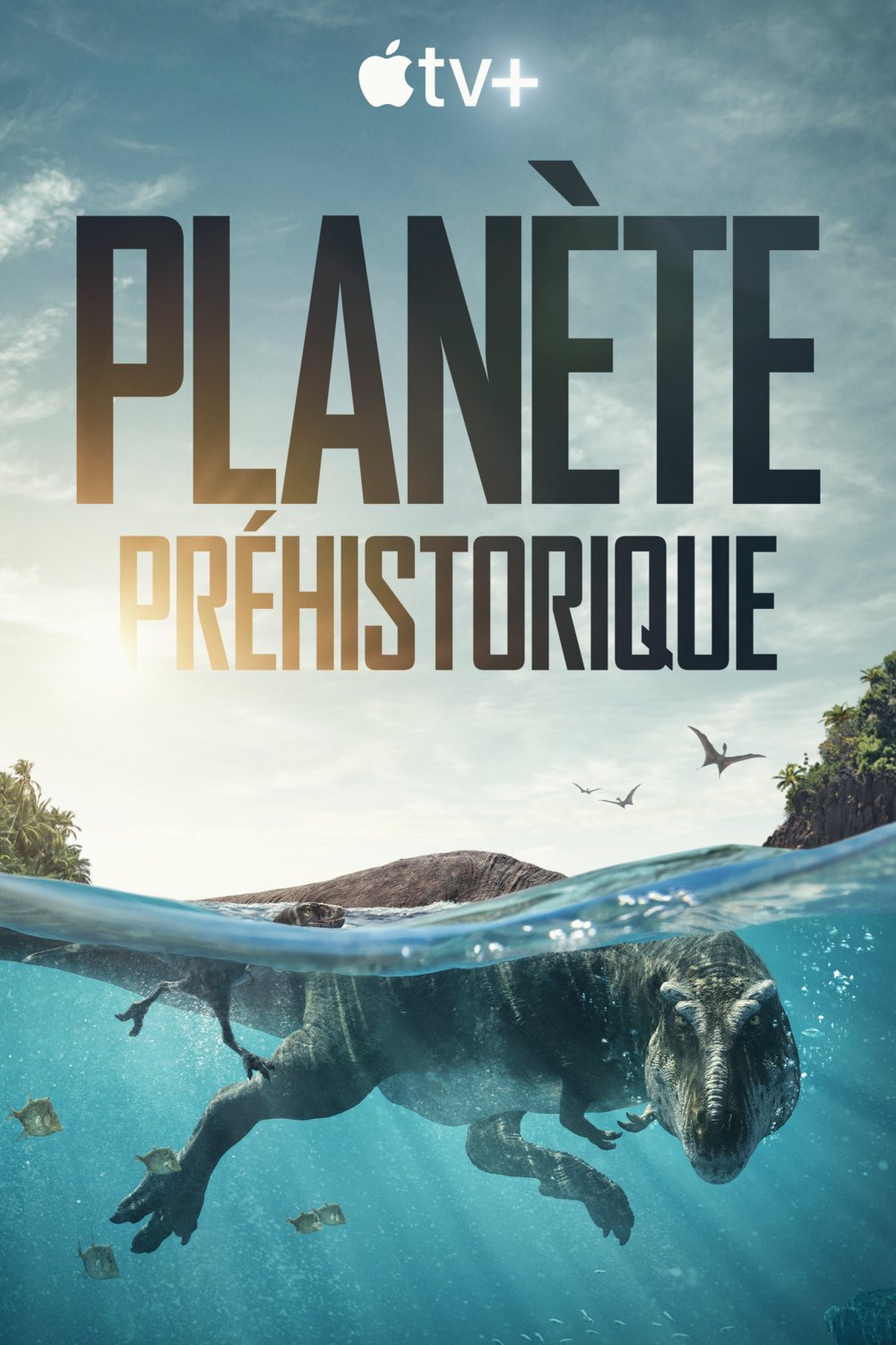 L'affiche du film Planète préhistorique