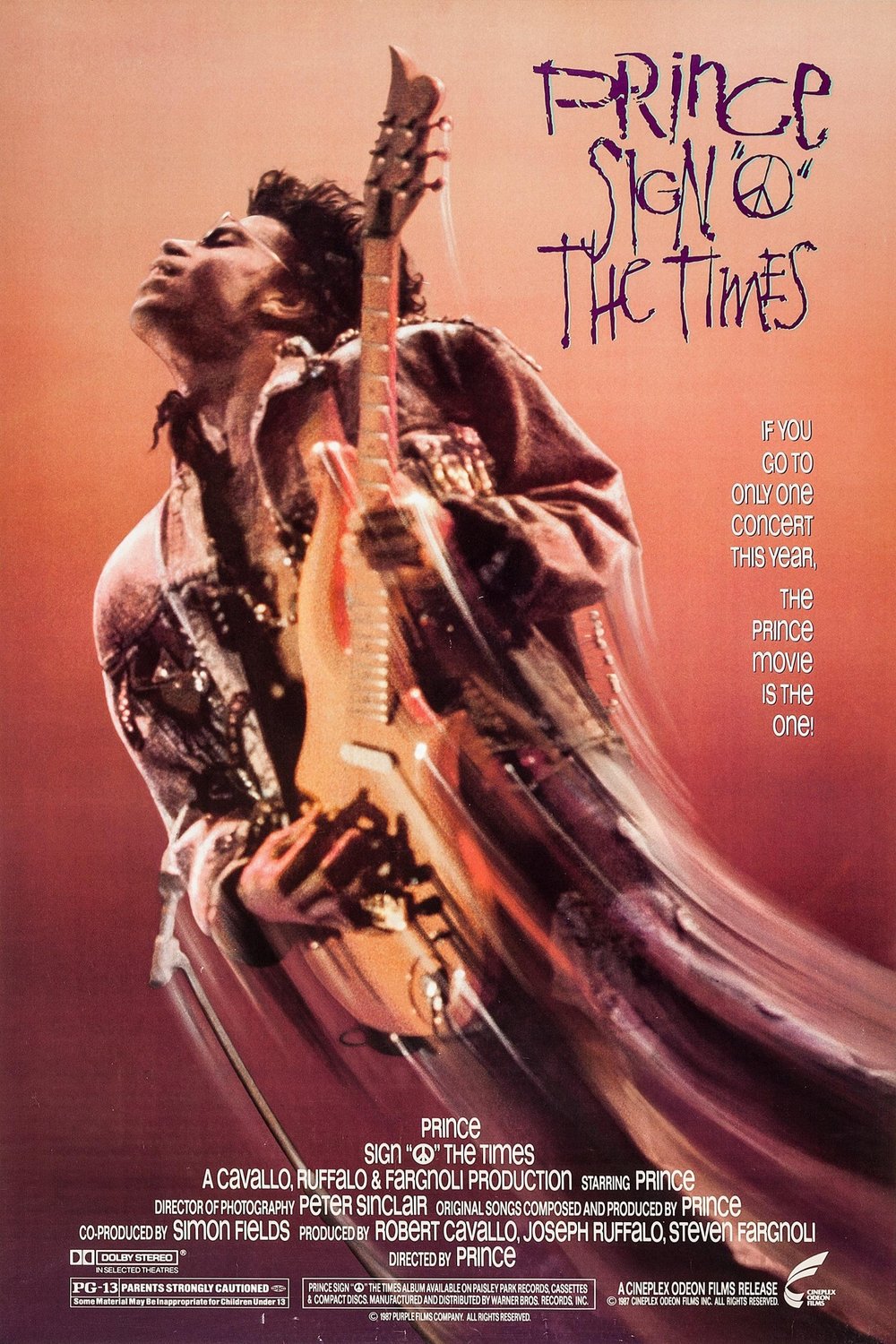 Poster of the movie Sign 'o' the Times