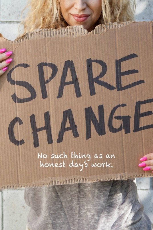 L'affiche du film Spare Change