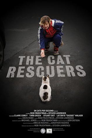 L'affiche du film The Cat Rescuers