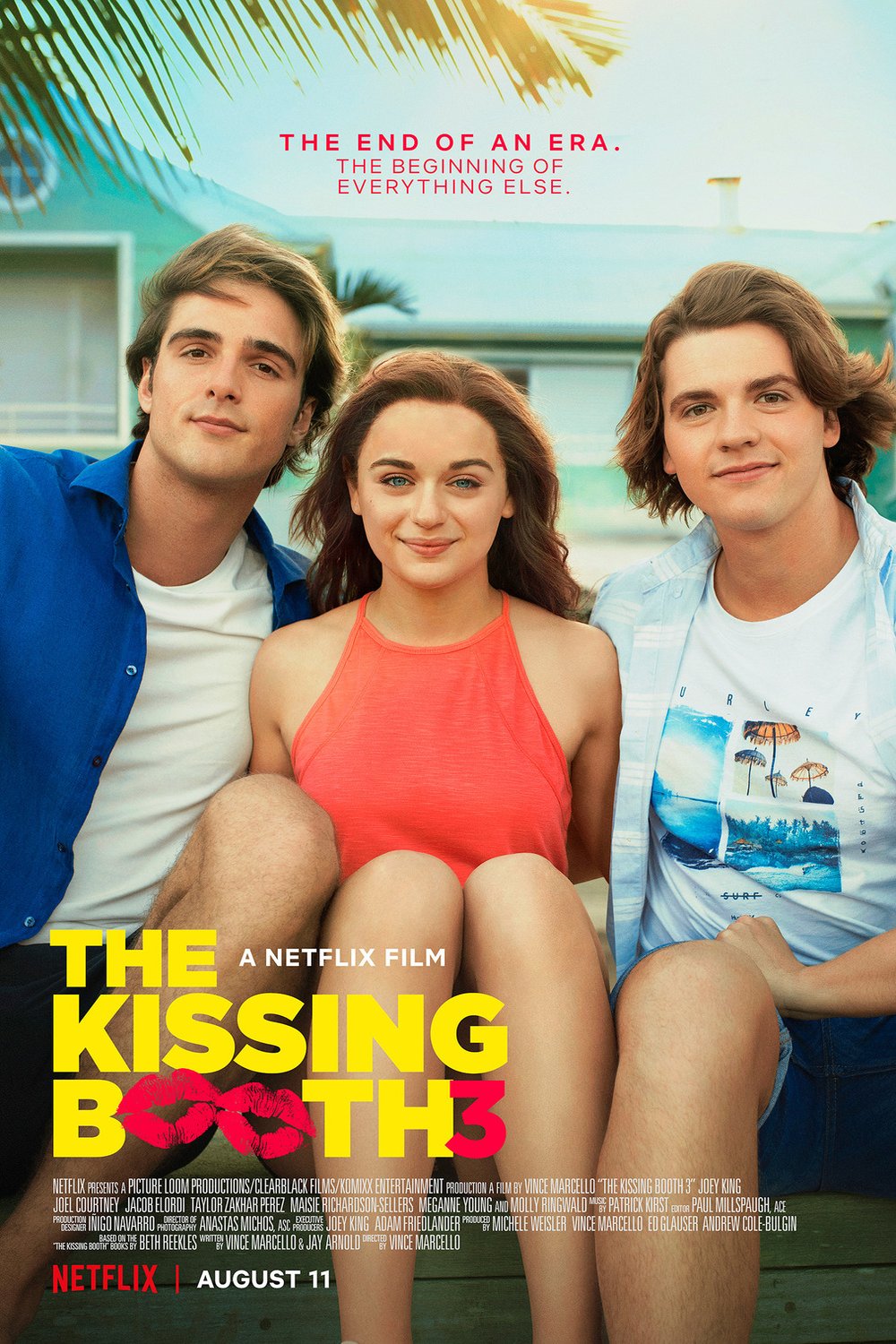 L'affiche du film The Kissing Booth 3