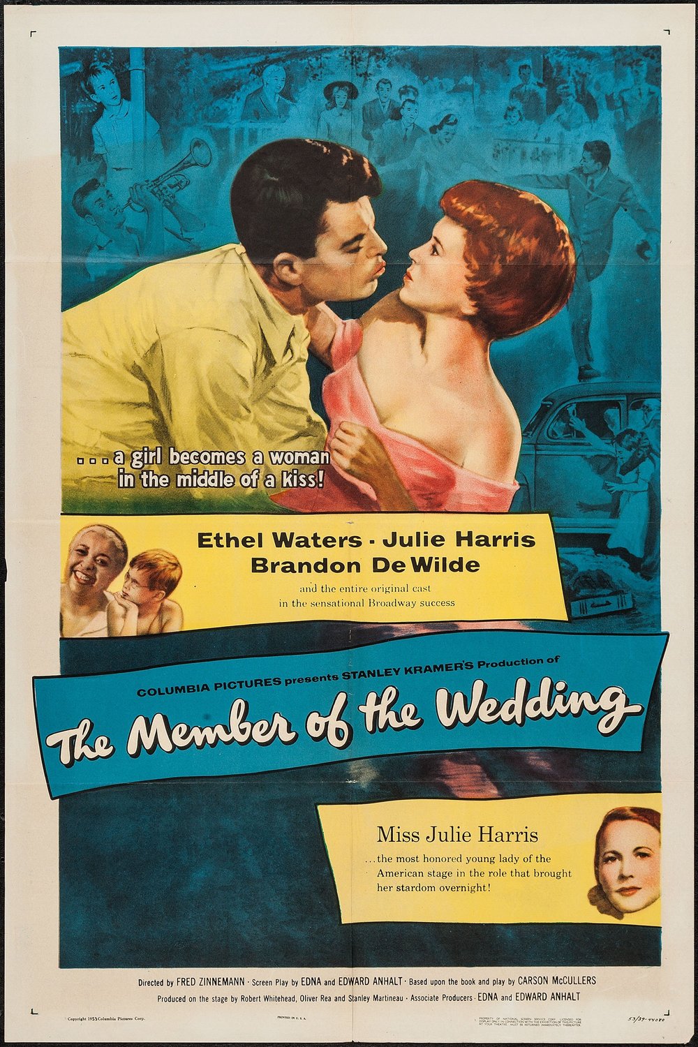 L'affiche du film The Member of the Wedding