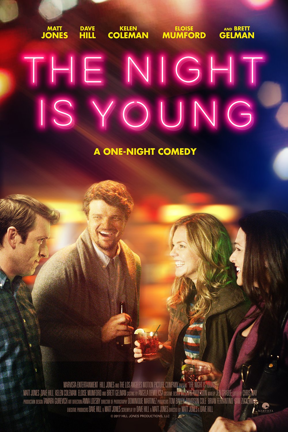 L'affiche du film The Night Is Young