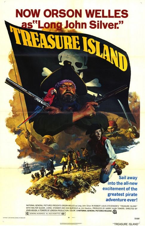 L'affiche du film Treasure Island