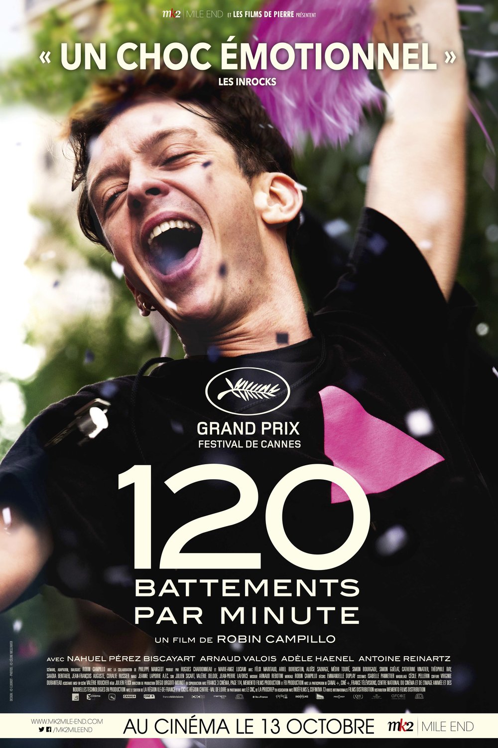 L'affiche du film 120 battements par minute