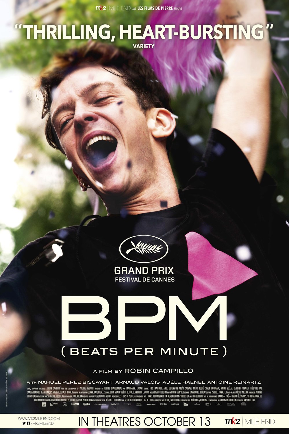 L'affiche du film BPM Beats Per Minute