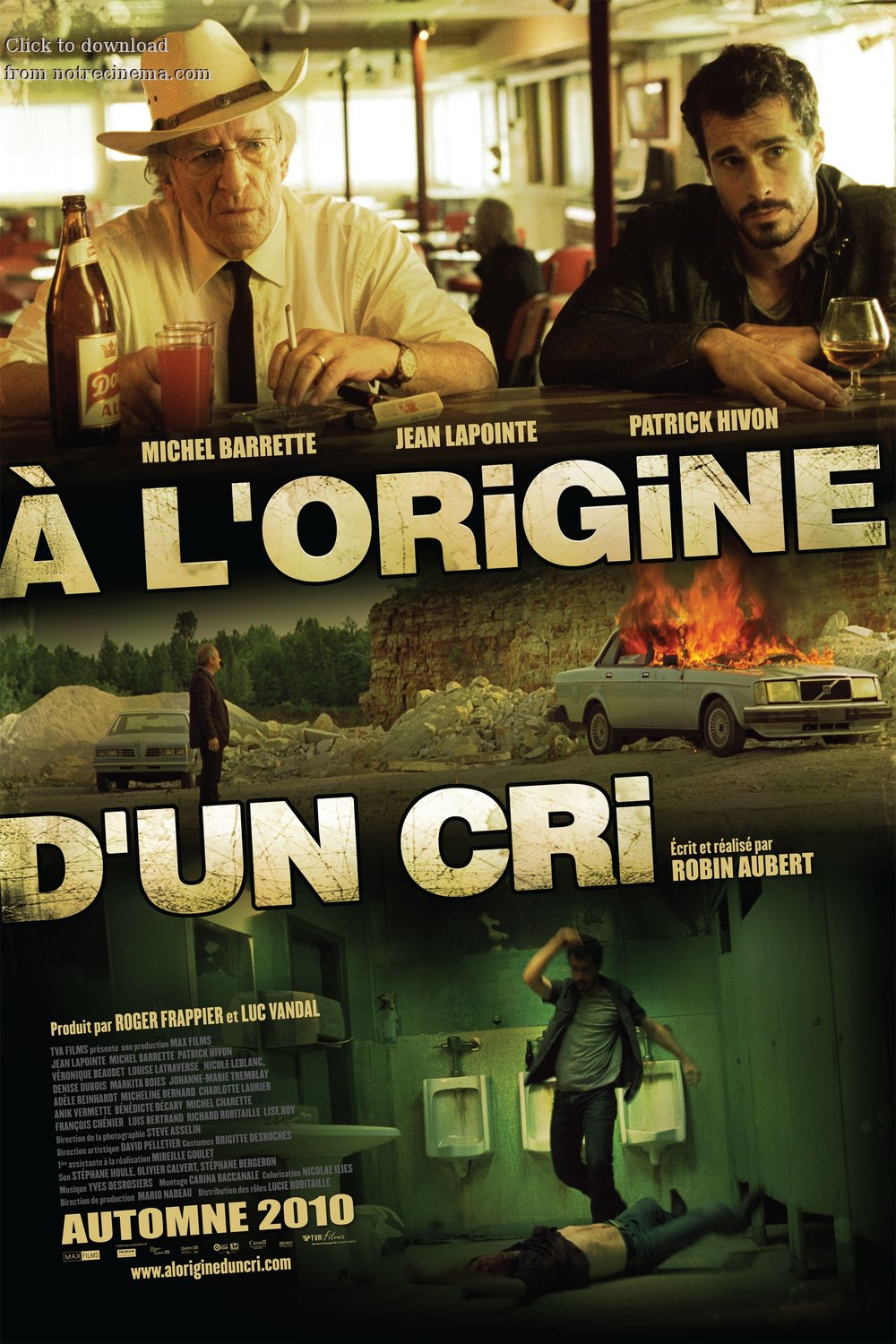 Poster of the movie À l'origine d'un cri