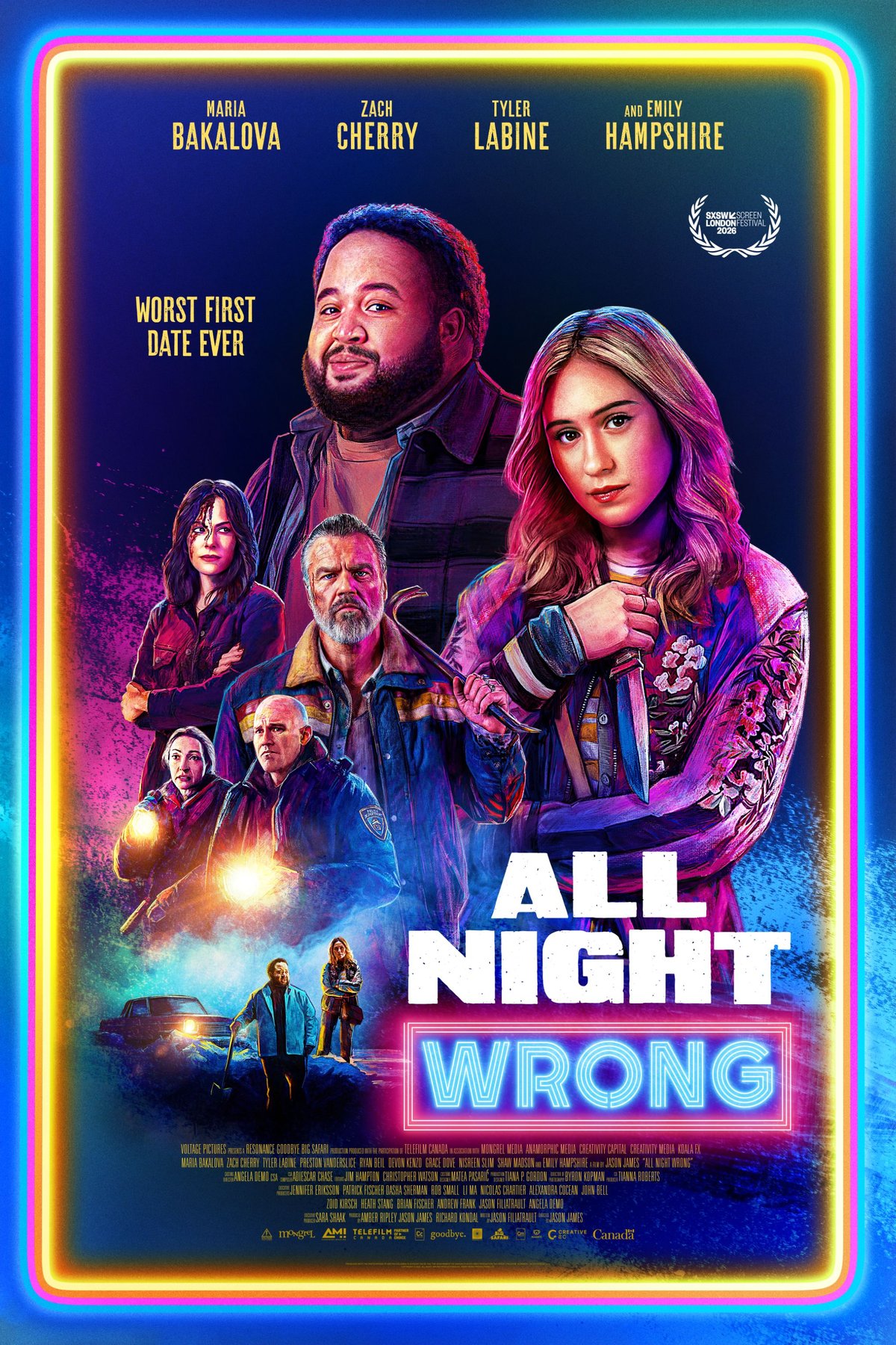 Poster of the movie All Night Wrong [2026]