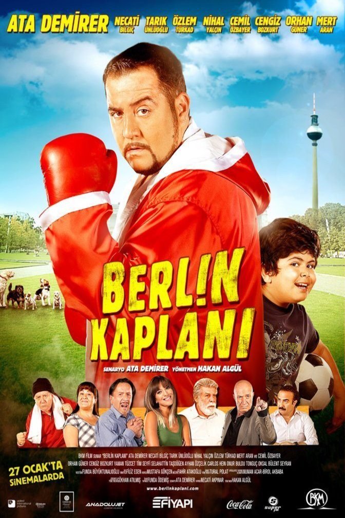 Turkish poster of the movie Berlin Kaplani