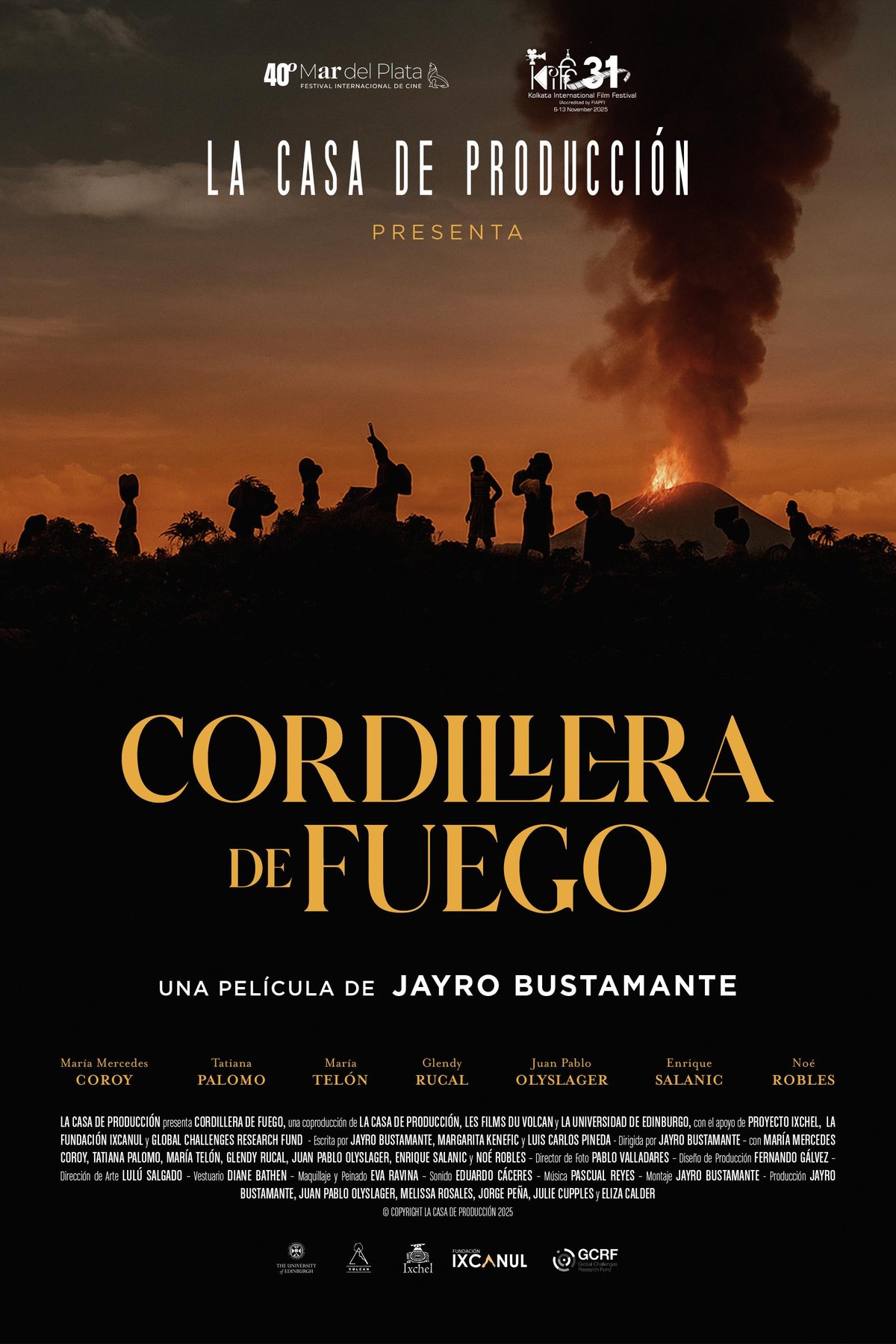 Poster of the movie Mountains of Fire [2025]