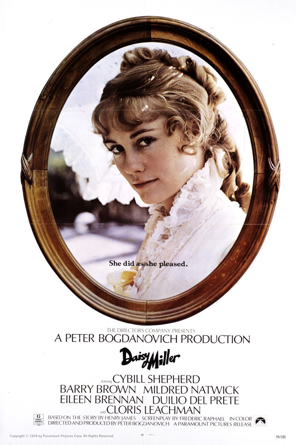 Poster of the movie Daisy Miller