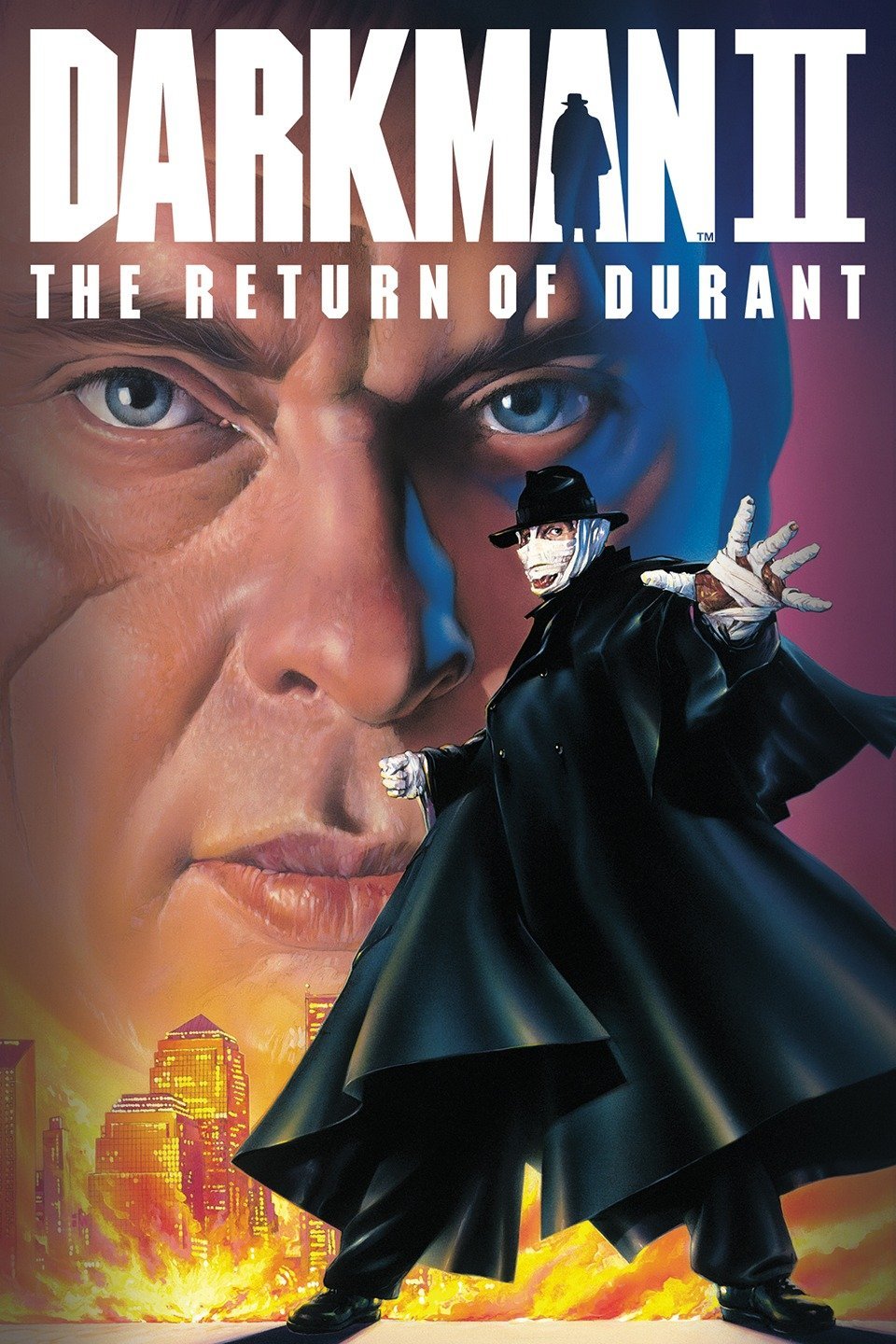 L'affiche du film Darkman II: The Return of Durant