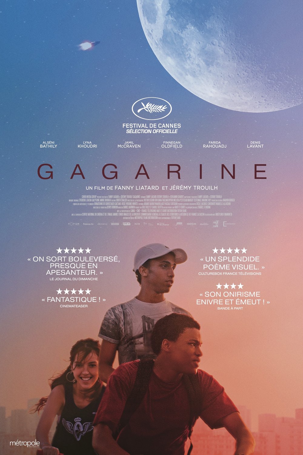 L'affiche du film Gagarine