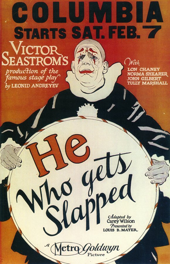 L'affiche du film He Who Gets Slapped