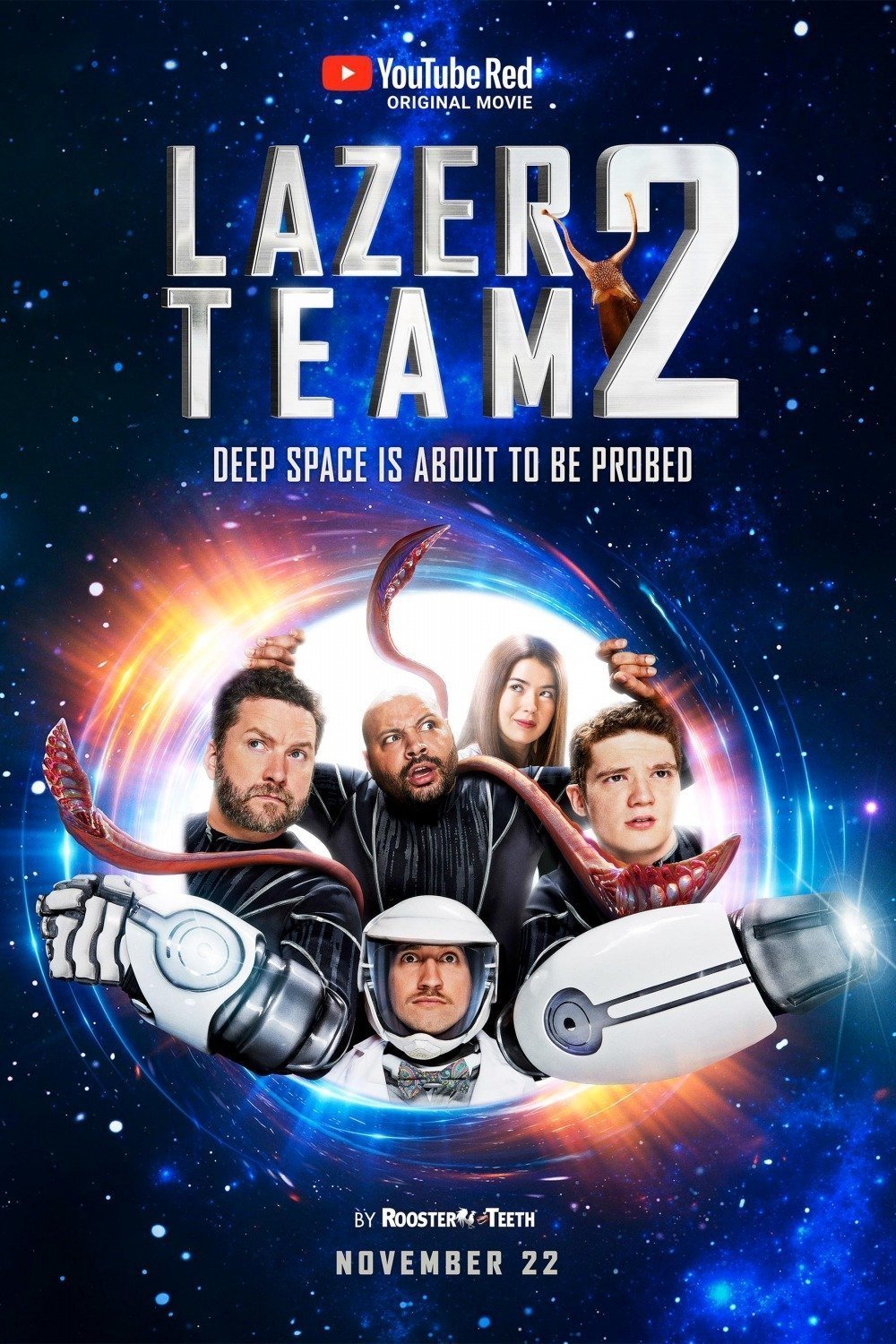 L'affiche du film Lazer Team 2