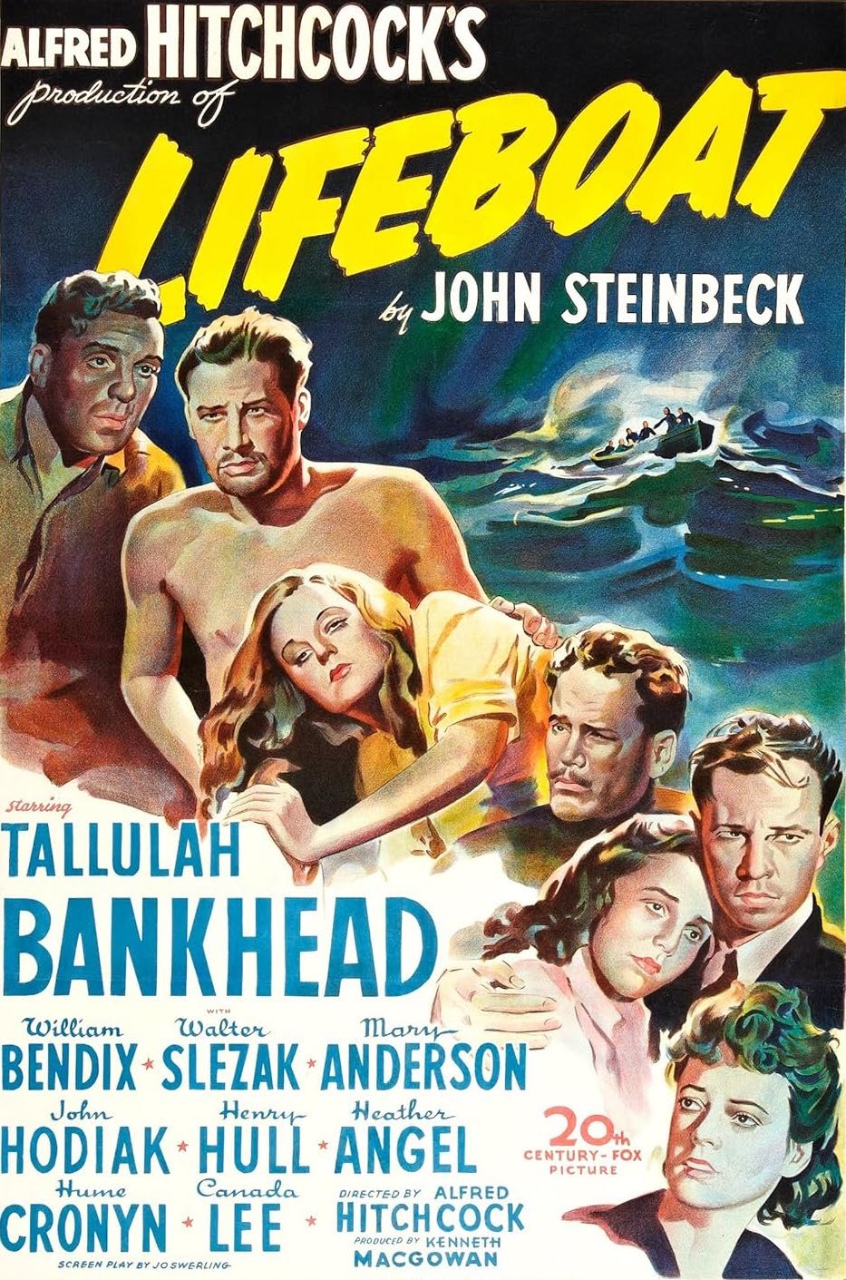 Poster of the movie Lifeboat [1944]
