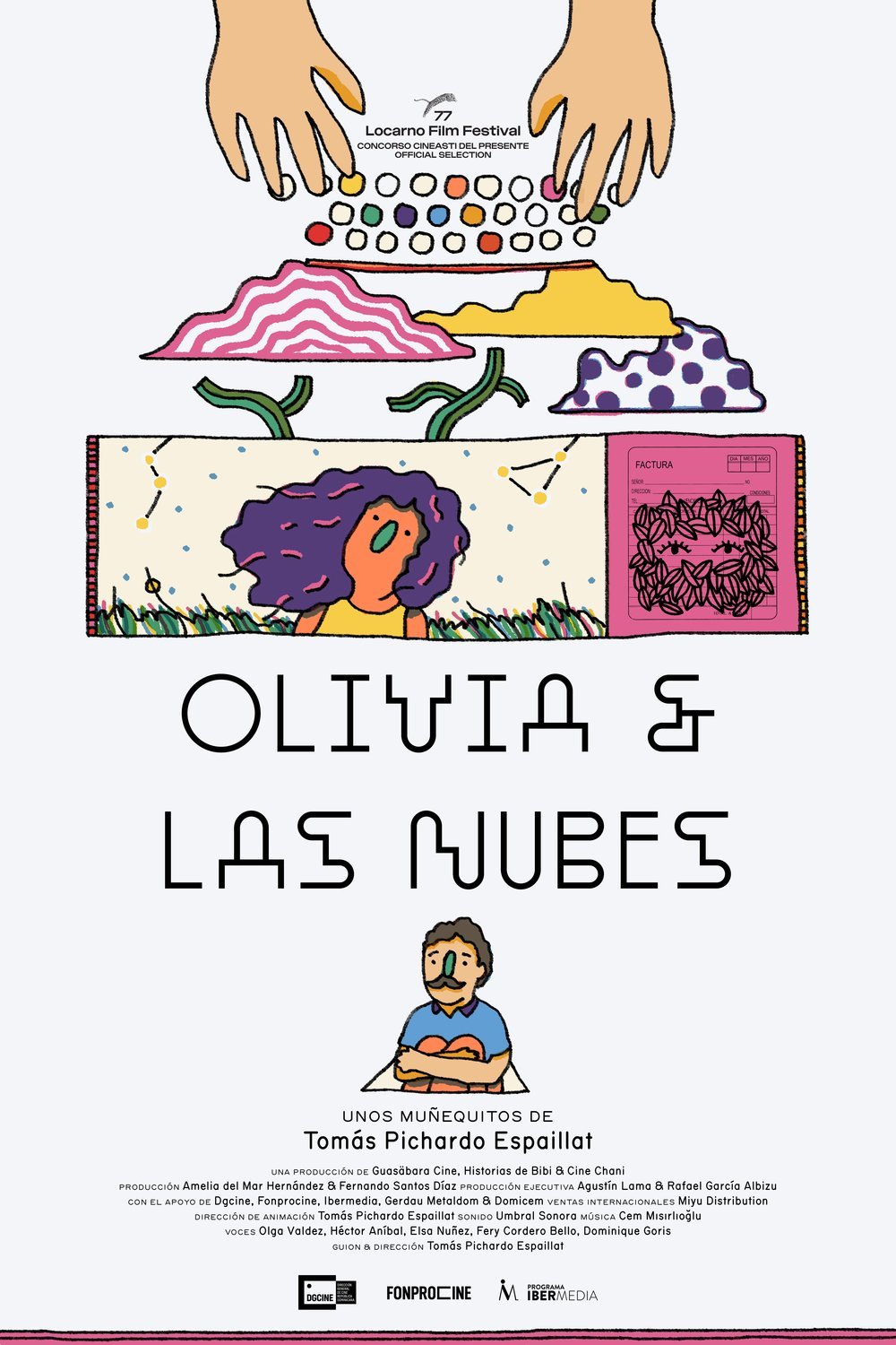 L'affiche du film Olivia & Les Nuages [2024]