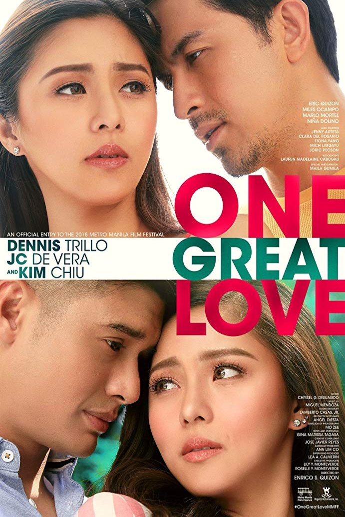 L'affiche originale du film One Great Love en philippin