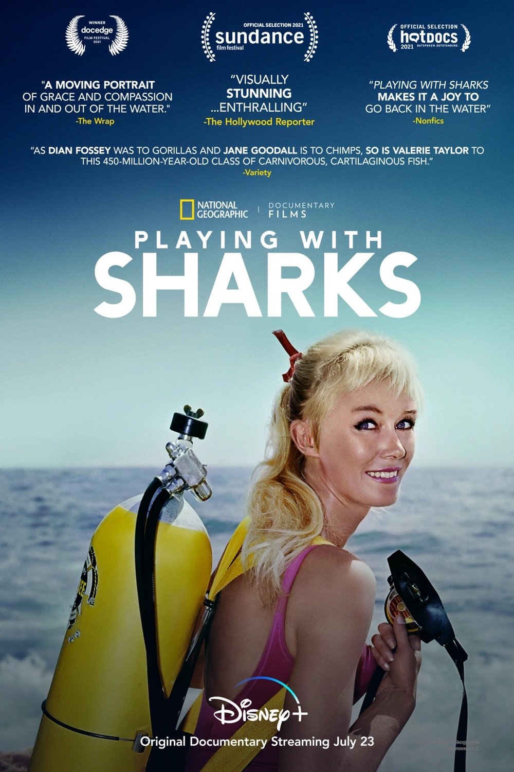Poster of the movie Playing with Sharks: The Valerie Taylor Story