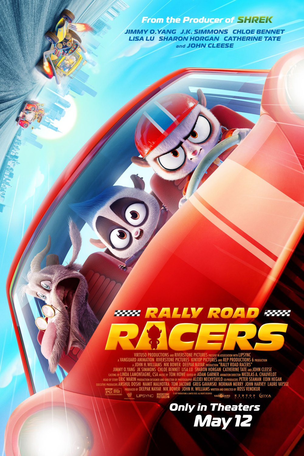 L'affiche du film Rally Road Racers