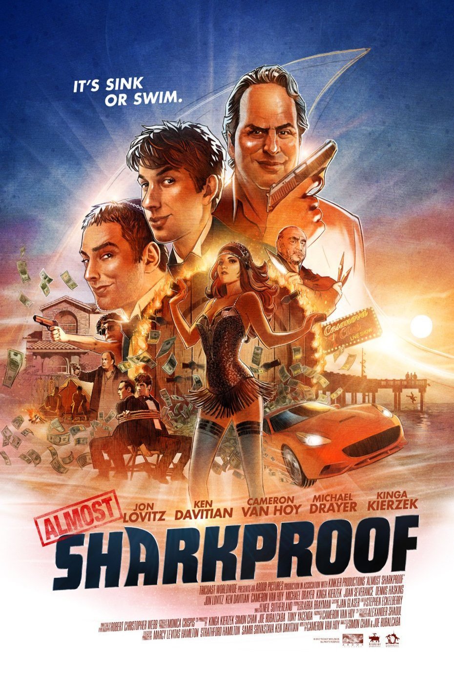 L'affiche du film Almost Sharkproof