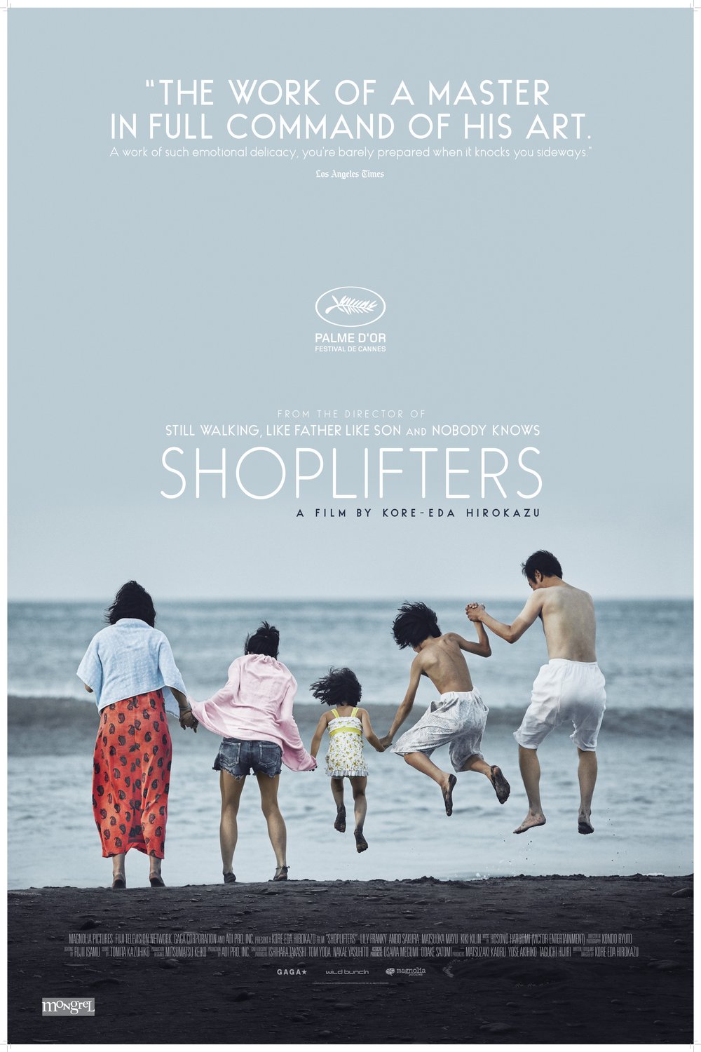 SHOPLIFTERS Original Movie Poster 12x27 Italian Kore'eda Hirokazu MANBIKI KAZOKU 