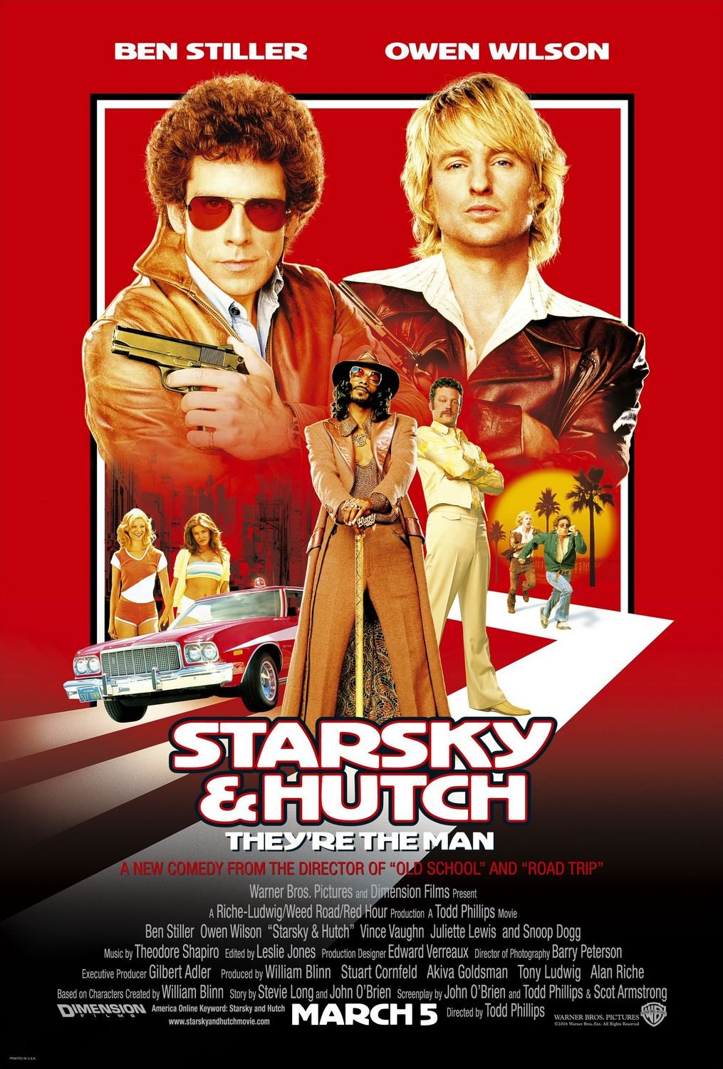 L'affiche du film Starsky et Hutch v.f.