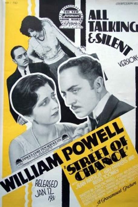 L'affiche du film Street of Chance