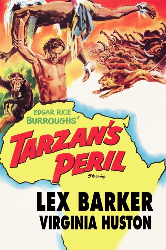 L'affiche du film Tarzan's Peril