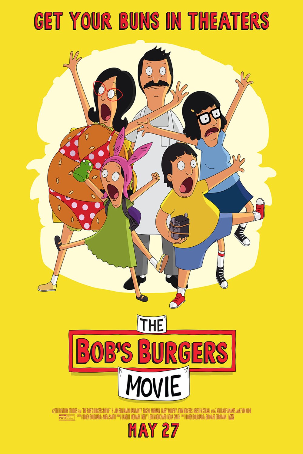L'affiche du film Bob's Burgers: Le film