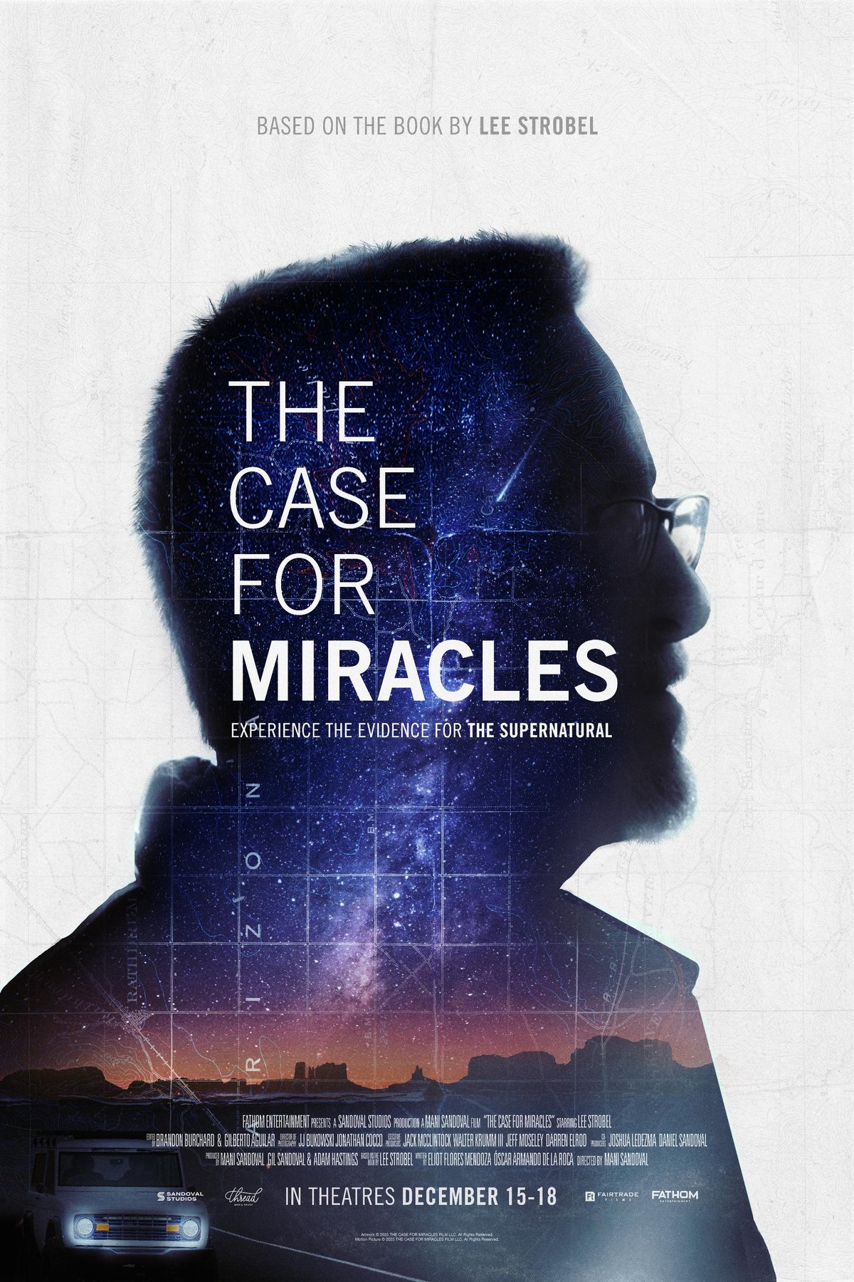 L'affiche du film The Case for Miracles [2025]