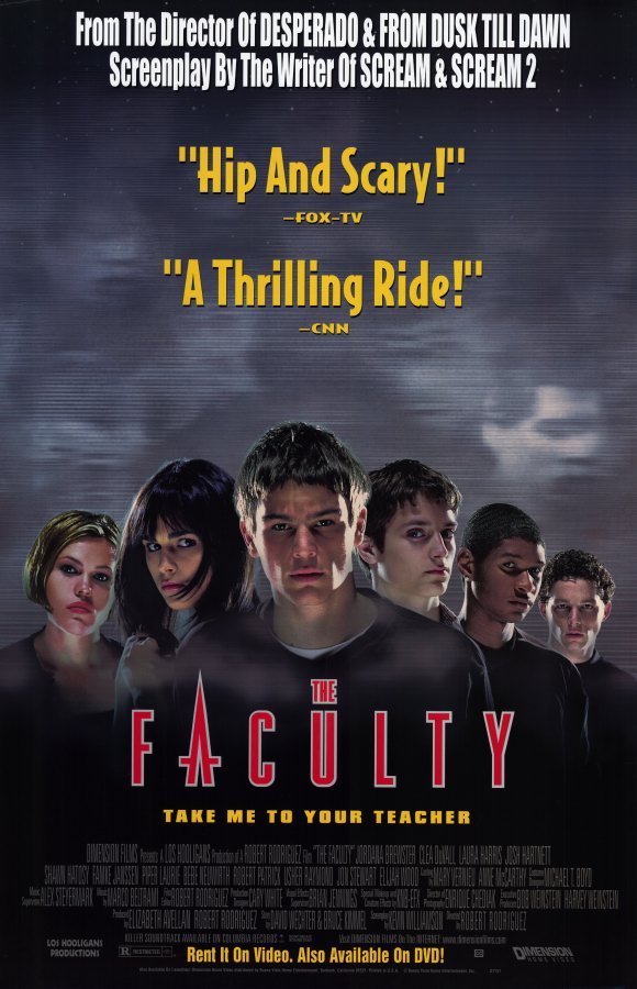 L'affiche du film The Faculty
