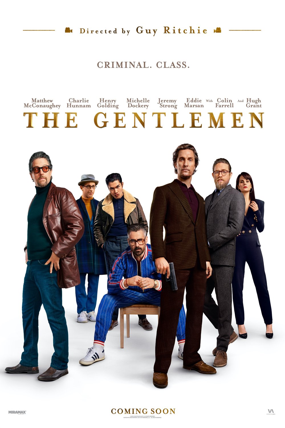L'affiche du film The Gentlemen