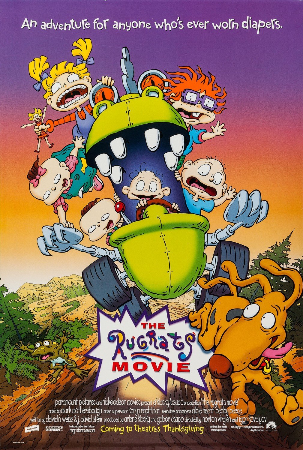 Poster of the movie The Rugrats Movie [1998]
