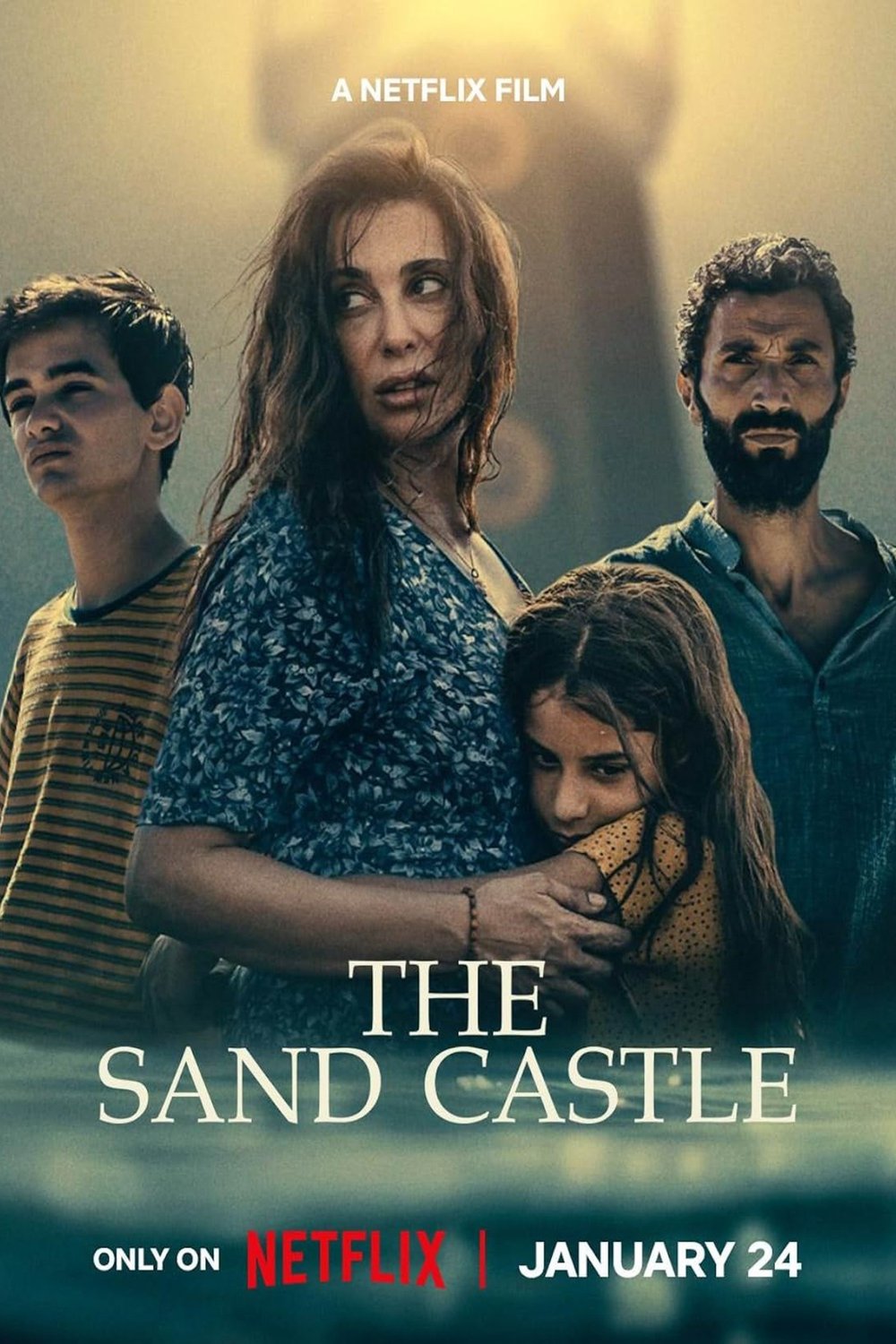 L'affiche du film The Sand Castle [2024]