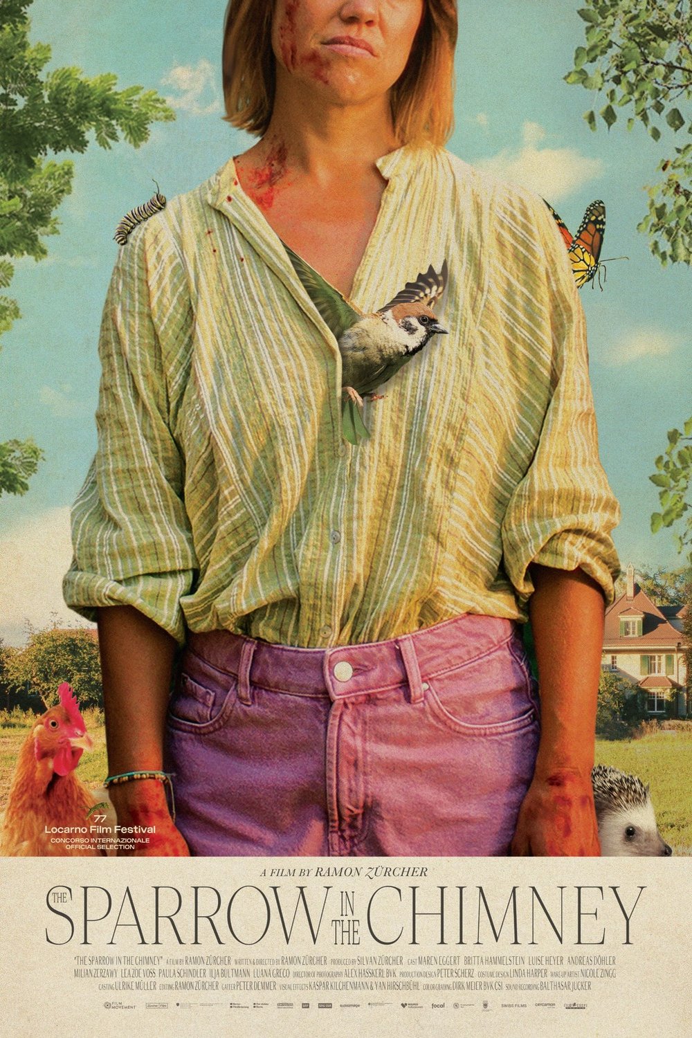 L'affiche du film The Sparrow in the Chimney [2024]